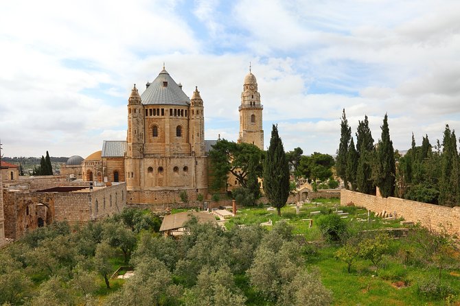 1-Night Private Jerusalem and Bethlehem Tour from Amman - Mount of Olives and the first view of Jerusalem