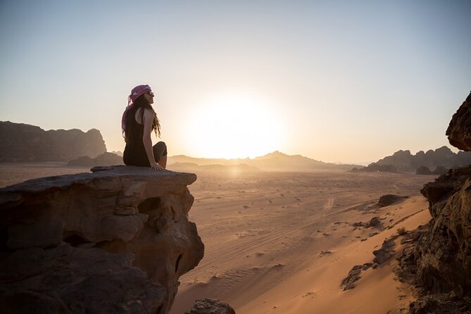 2-Day Private Tour from Amman: Petra, Wadi Rum Camp & Dead Sea. - Wadi Rum after Petra, with sunset in the desert