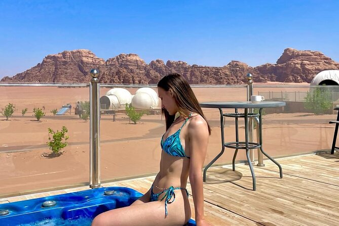 2 Days Petra Wadi Rum and Dead Sea Private Guided Tour - Sleeping under the Wadi Rum sky