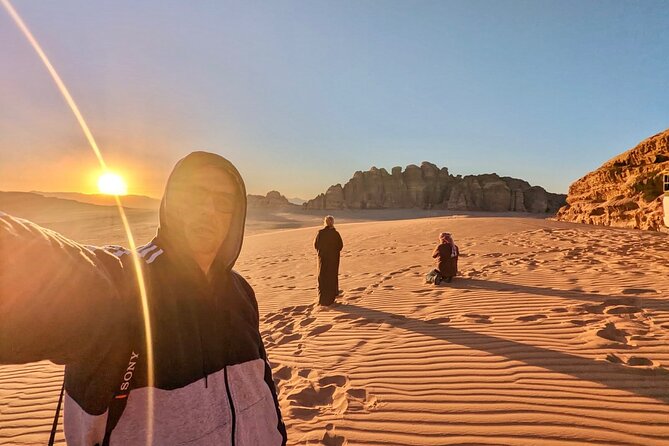 2 Private Tour Days From Amman, Petra, Wadi Rum, Dead Sea, Amman - One hour to Wadi Rum and a night under desert skies