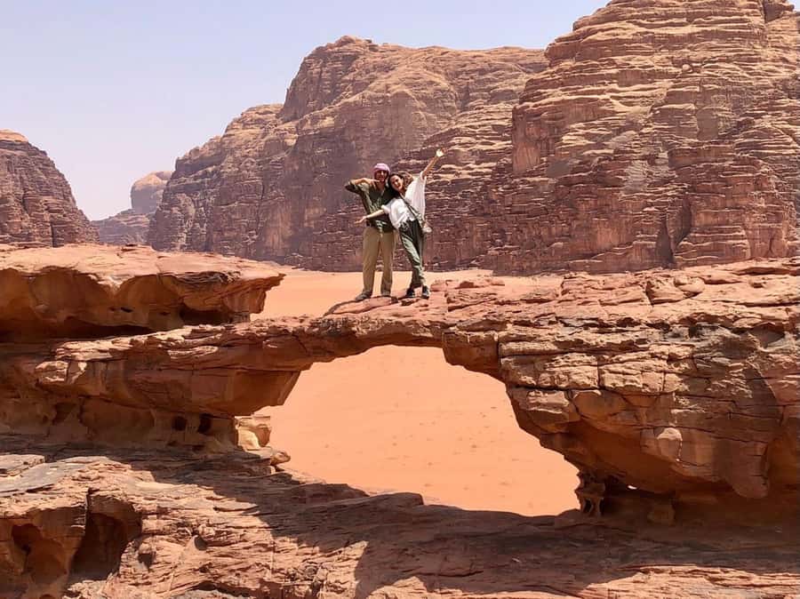 2H Jeep Tour Morning or Sunset Wadi Rum Desert Highlights - Al Ramal Red Sand Dune and a short sandboard run