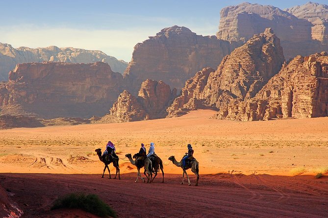 3-Night Private Jordan Special Tour:Amman,Petra,Wadi Rum with Dead Sea Overnight - Day two: Wadi Rum by local 4x4