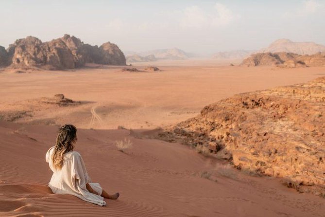 4 days Petra & Wadi Rum Tour from Aqaba Airport - Day 2: Wadi Rum by jeep, camel, and starlight