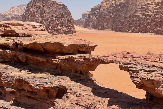 4 Hour Jeep Tour Wadi Rum Desert Highlights (morning or sunset) - Wadi Khazali and its carved record of passing people