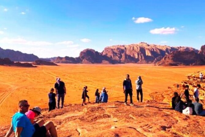4 Hour Jeep Tour Wadi Rum Desert Highlights (morning or sunset) - Morning finish: a 30 to 45-minute walk in Abu Khashaba Canyon