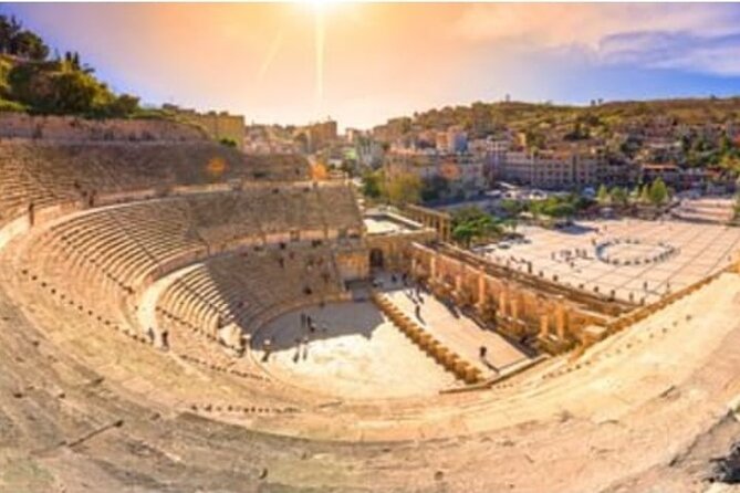 Amazing Panoramic Amman City Tour - Visit the blue-domed King Abdullah Mosque