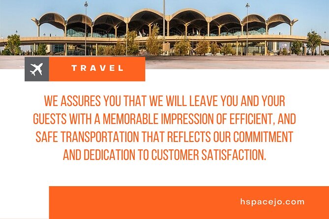 Amman Airport Private Transfers - Key points to know before booking