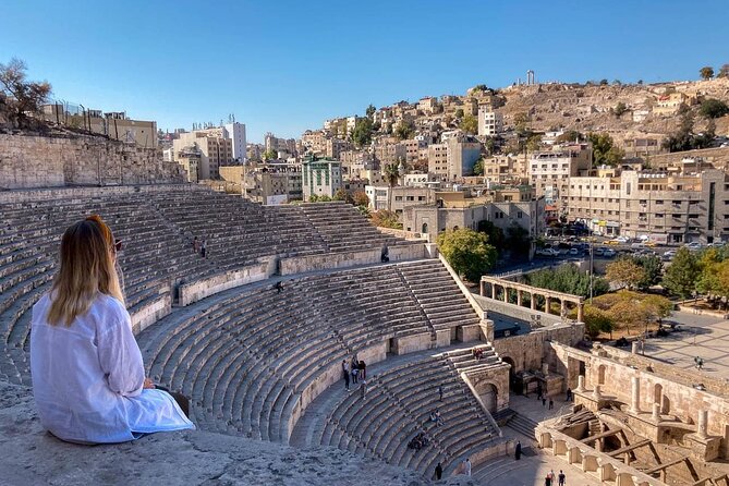 Amman and Jerash Private Tour - King Abdullah Mosque and its remarkable blue dome