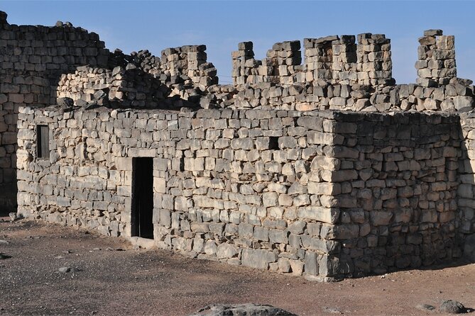 Amman city tour & Desert castles sightseeing - Qasr Al-Harranah, a stark desert fortress