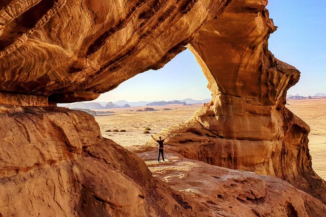 Best of Wadi Rum | Full day jeep tour + overnight in bedouin camp | Pack all-in - Starting in Wadi Rum Village at 9:30 am