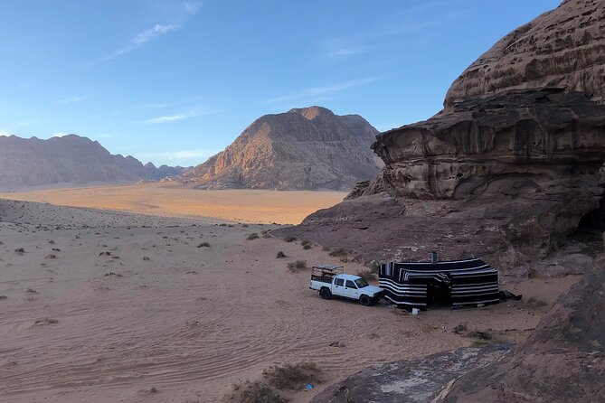 Best of Wadi Rum | Full day Jeep tour + Sleep under the stars | Pack all-in - The Nabatean Temple and Wadi Rum’s older traces