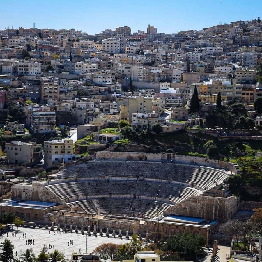 Day Tour Jerash and Amman City Tour From Amman - The road to Jerash with a private driver