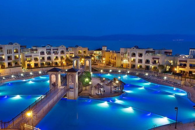 Day use with Lunch at a Dead Sea Resort Private transportation - What the resort access includes