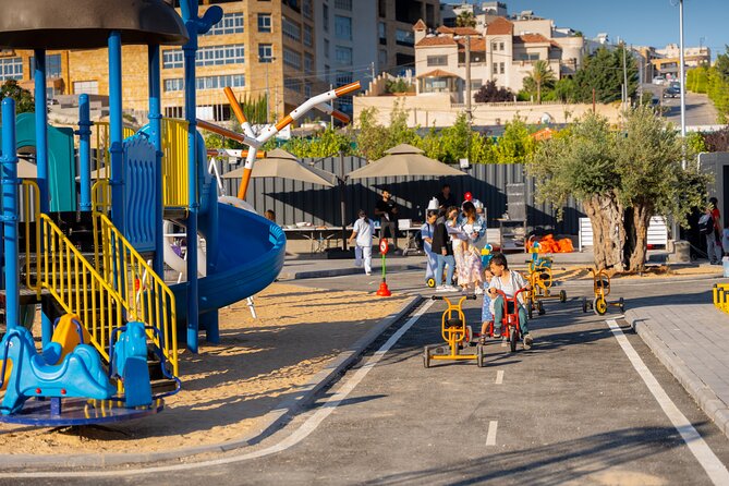 Discover Trax Jo Playground and Traffic Park Fun - Football and basketball at Trax Jo