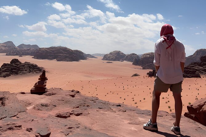 Discover Wadi Rum by 4x4 with a Bedouin guide - Um Ishrin and the canyon inscriptions