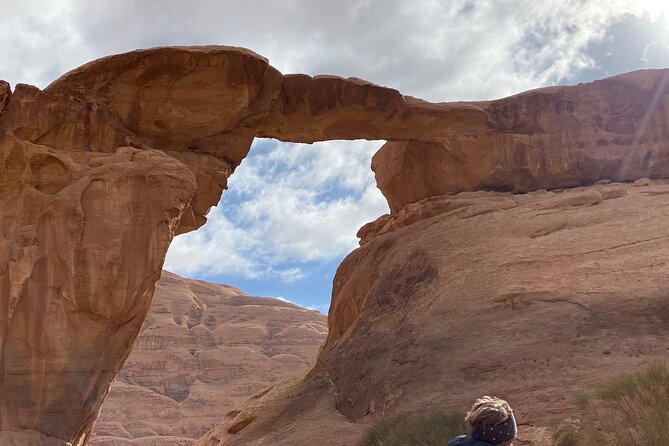 Explore Wadi Rum: Jeep Tour, Bed and Breakfast, and Dinner - Um Frouth Rock Arch and the limits of the description