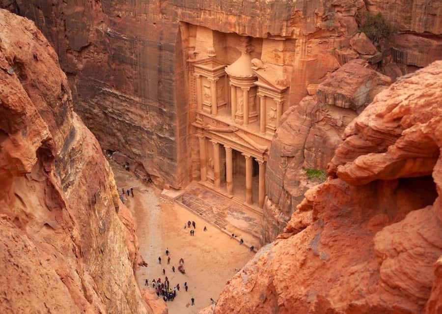 From Amman: 2-Day Petra, Wadi Rum, and Dead Sea Tour - Petra in Four Hours: Focus on the Main Route