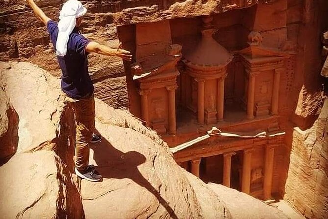From Amman : Full day tour to Petra - Four hours among Petra’s carved cliffs