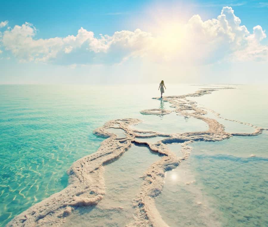 From Amman : Half-day tour to Dead sea and Crystal beach - Leaving Amman for the Dead Sea