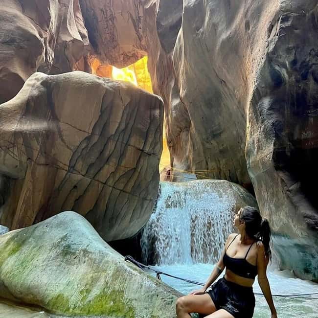 From Amman or Madaba: Wadi Mujib Hiking Tour - From Amman or Madaba to Jordan’s Canyon Country