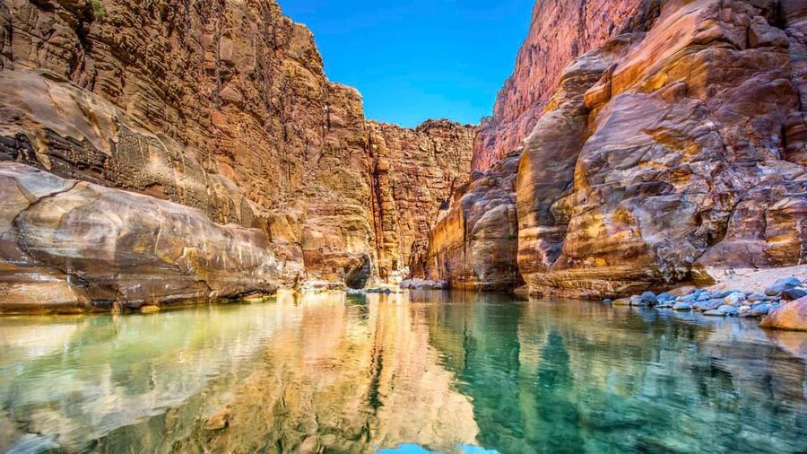 From Amman or Madaba: Wadi Mujib Hiking Tour - The Long Return to Amman