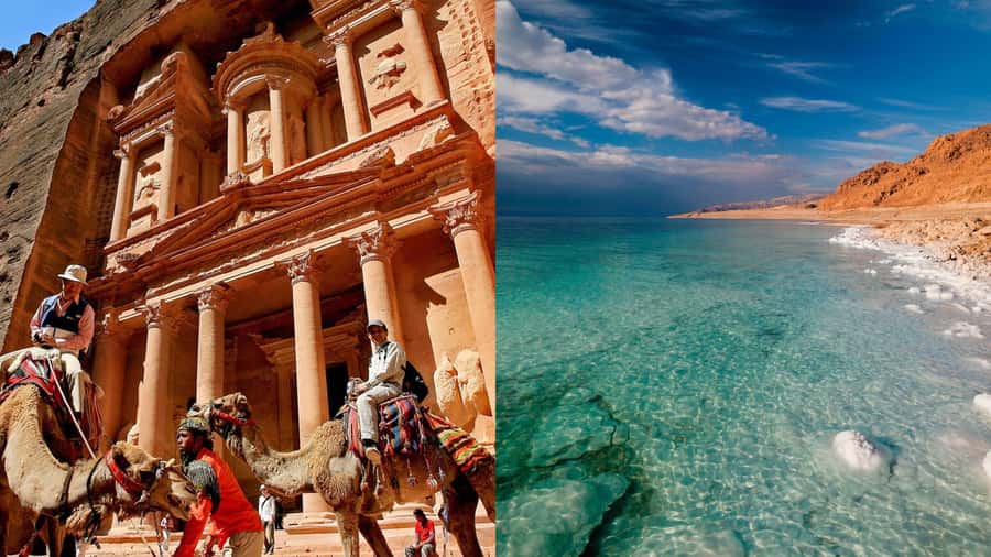 From Amman: Petra and Dead Sea Private Day Tour - Starting from Amman before the roads heat up