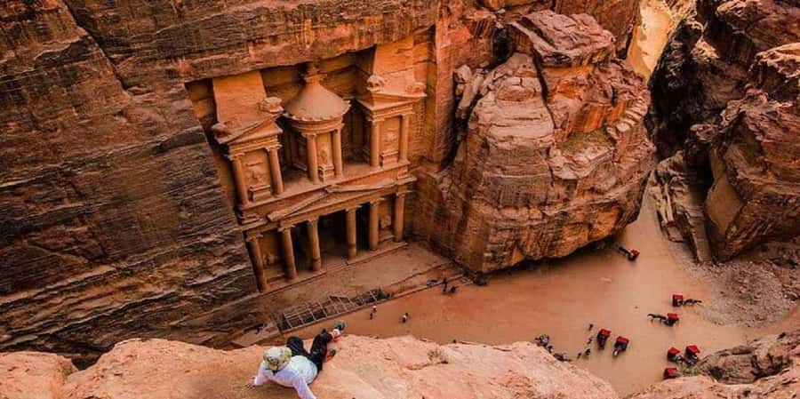 From Amman: Petra & Dead Sea Day Trip - Three hours of floating and resort comfort