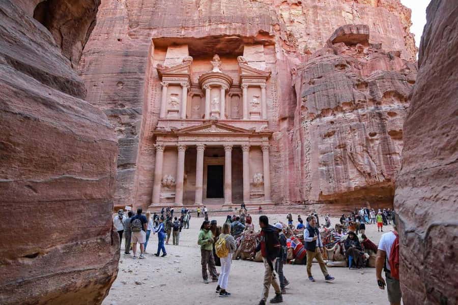 From Amman: Petra, Wadi Rum & Dead Sea 3-Day Tour - Floating at the Dead Sea before Amman