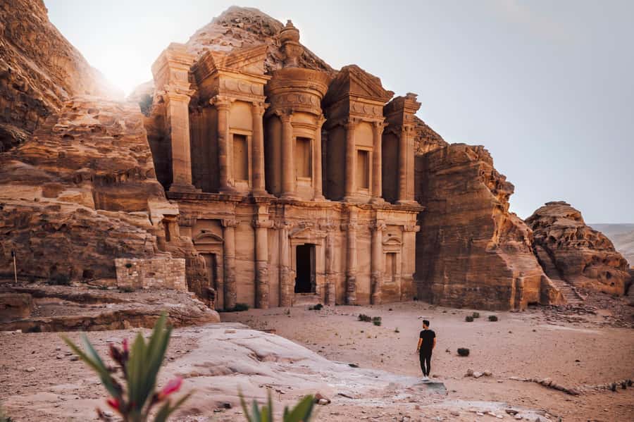 From Amman: Private Day Trip to Petra with Pickup - High Place of Sacrifice and the return route