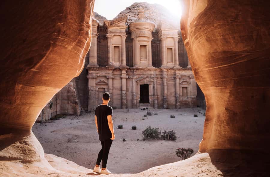 From Amman: Private Day Trip to Petra with Pickup - The morning drive through Jordan