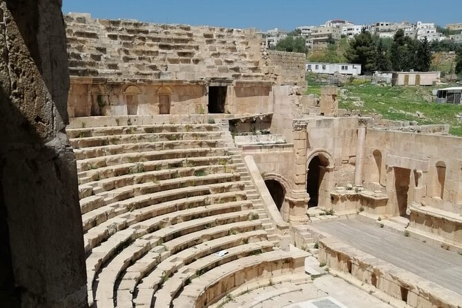 From Amman: Private Full Day Group Tour Jerash Ajloun and Amman - Two hours among the ruins of Jerash