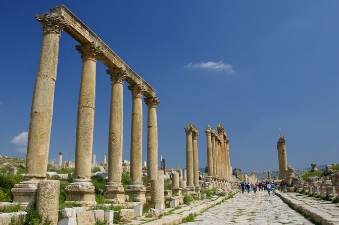 From Amman :Private full day tour to Jerash ,Ajoune and Um Qais - The private car is the practical advantage