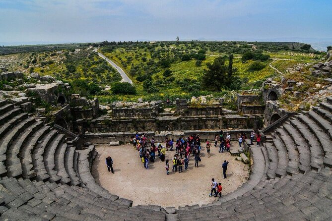 From Amman :Private full day tour to Jerash ,Ajoune and Um Qais - What the $88 price really buys