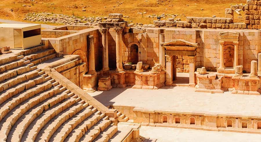 From Amman: Private Half-Day Tour to Jerash - Leaving Amman in a private vehicle