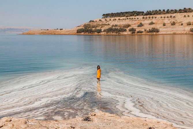 From Amman to the Dead Sea: Tour Madaba & Mt. Nebo with Lunch - Salt Beach and the natural side of the Dead Sea
