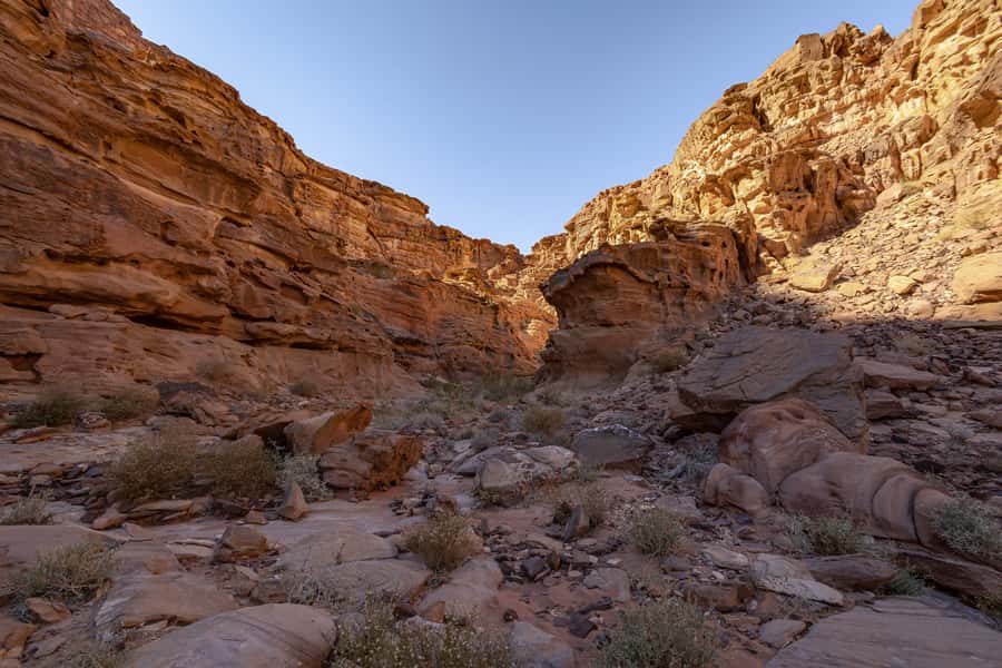 From Wadi Rum: 2-Day Hiking Adventure and Jeep Tour - Jeep Stops Across the Red and White Desert