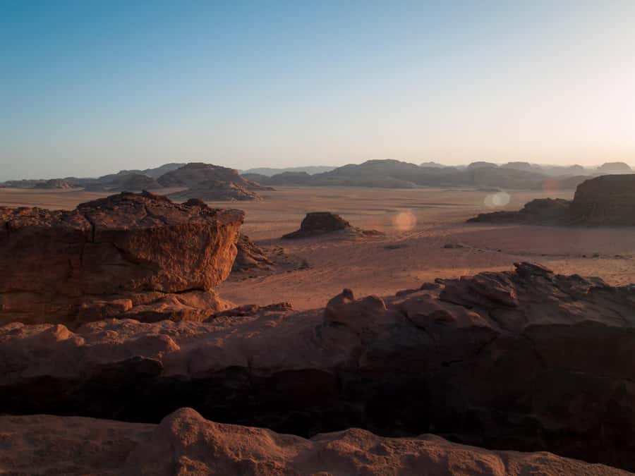 From Wadi Rum: Camel Ride Experience with Tea and Guide - From Wadi Rum Village to the open desert