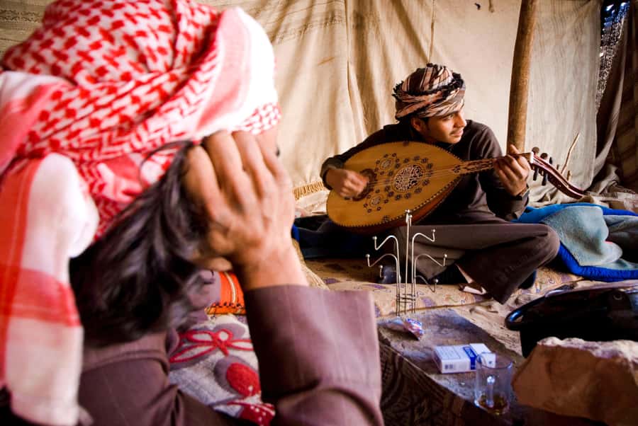 From Wadi Rum: Jeep Tour with Overnight Desert Camping - Dinner beneath the sand