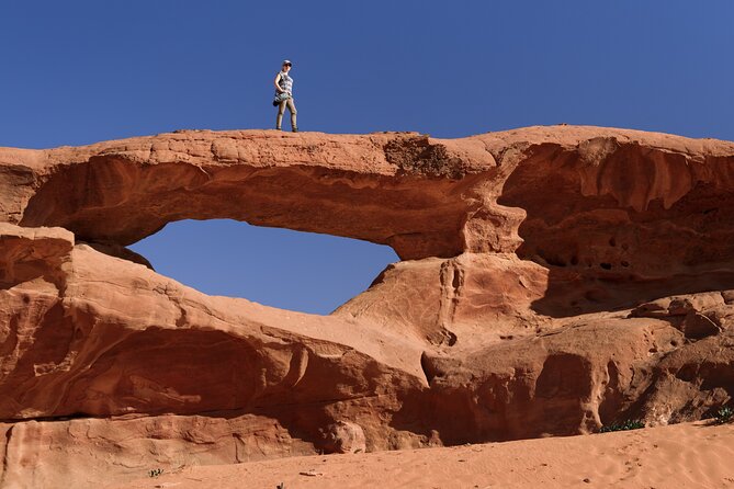 Full-Day 8 Hour Jeep Tour into Wadi Rum Protected Area with Stay - Lawrence’s Spring and the red dunes