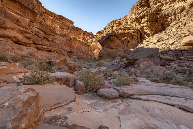 Full-Day 8 Hour Jeep Tour into Wadi Rum Protected Area with Stay - Um Frouth Rock Arch before sunset