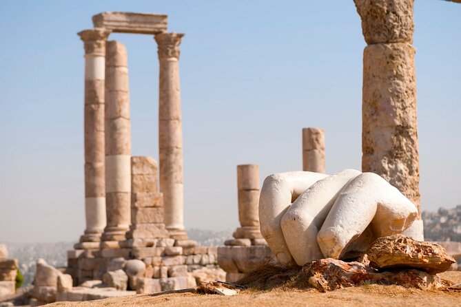 Full Day Amman Private Luxury City Tour - King Abdullah I Mosque and its striking blue dome