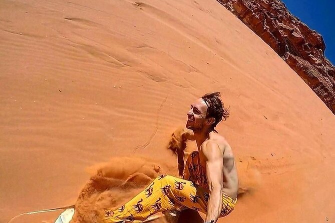 Full Day Jeep and Camel Tour - Crossing Wadi Rum by open-air Jeep