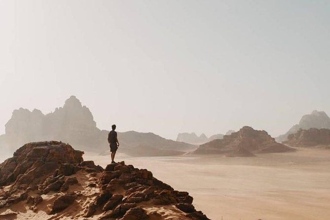 Full-Day Jeep Safari "Wadi Rum Highlights!" w/ Bedouin Lunch - Adding a 30-minute or one-hour camel ride