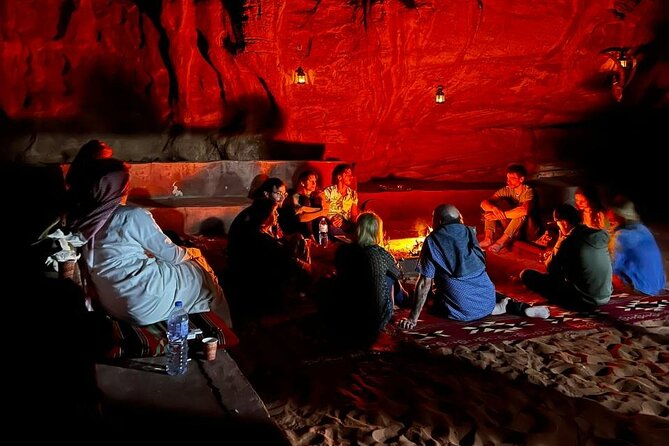 Full Day Jeep Tour and Overnight in Bedouin Camp with Meal - Lawrence’s Spring and the first taste of Wadi Rum
