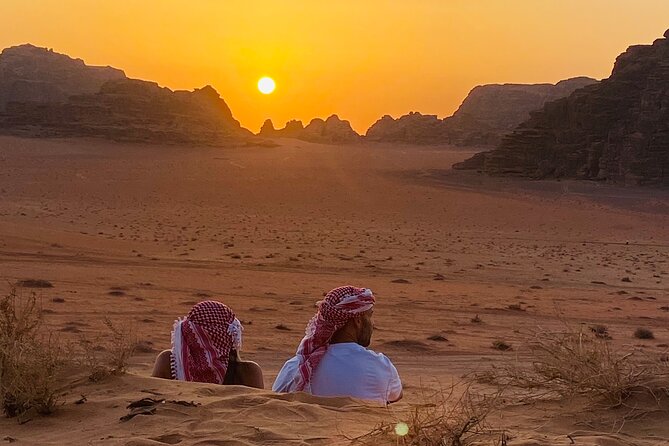 Full day Jeep Tour in Wadi Rum desert - Um Frouth Rock Bridge and the final climb
