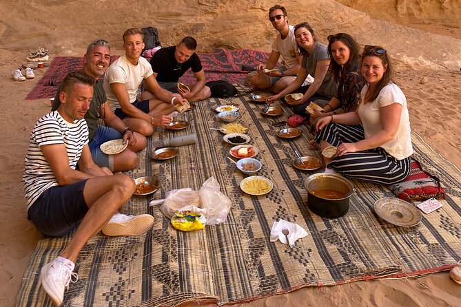 Full day Jeep Tour in Wadi Rum desert - Sunset tea in the UNESCO protected area