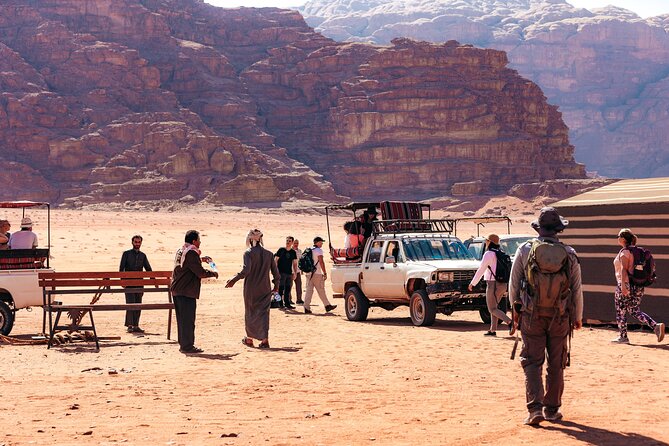 Full Day Jeep Tour in Wadi Rum Desert | Magic Bedouin Star - Lawrence’s House and the long midday rest