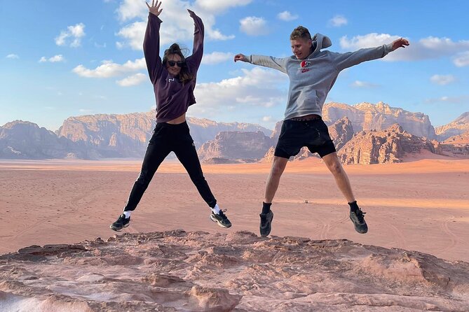 Full Day Jeep Tour in Wadi Rum Desert | Magic Bedouin Star - Um Frouth Bridge and the final sunset