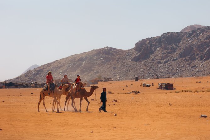 Full Day Jeep Tour in Wadi Rum Desert | Magic Bedouin Star - Lawrence’s Spring and the first desert views