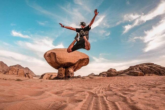 Full-Day Jeep Tour & Overnight - Little Bridge and Abu Khasaba Canyon